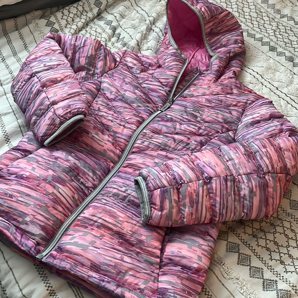 Zero Poser Kids Pink Winter Jacket Size 14/16